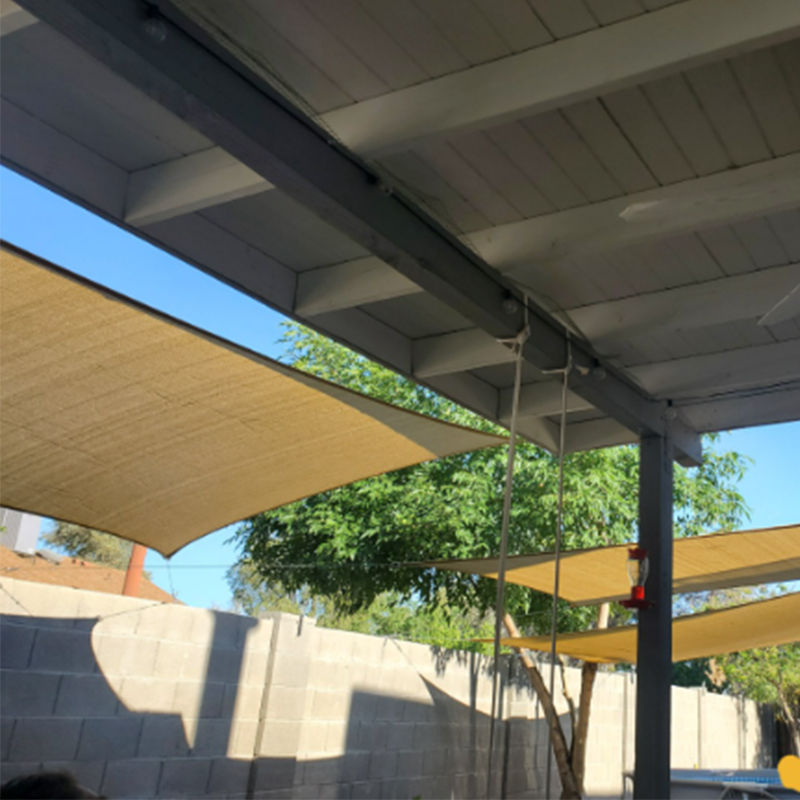 Como instalar rede de guarda-sol