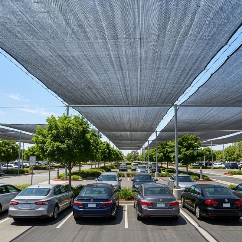 Rede de sombreamento 50% 30% 40% Pe reciclado Verde Branco Preto Redes de sombreamento solar